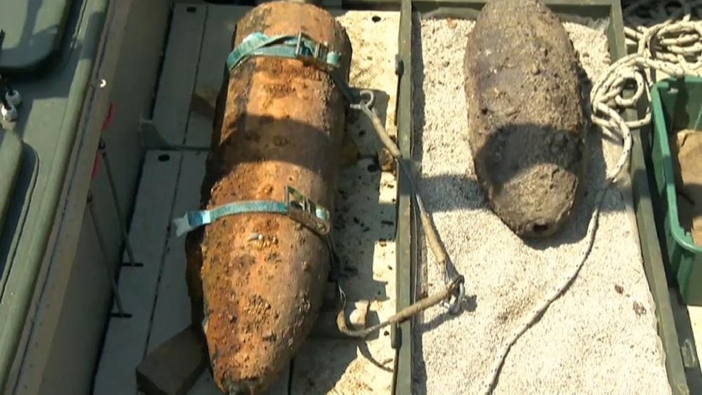 سلطات المجر تعثر في مجرى الدانوب على قنبلة سوفياتية ضخمة