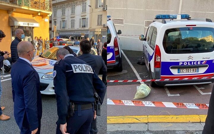 هجوم بالسلاح الأبيض على الشرطة الفرنسية