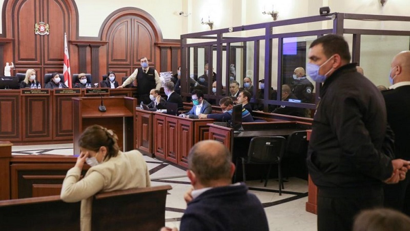 محاكمة رئيس جورجيا السابق ميخائيل ساكاشفيلي