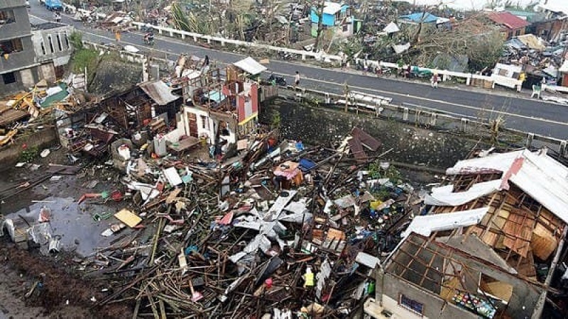 إعصار الفليبين
