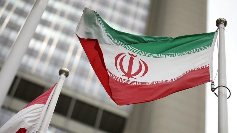 علم إيران في الأمم المتحدة