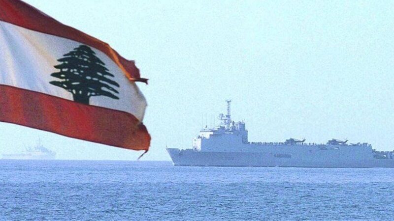 حدود لبنان البحرية