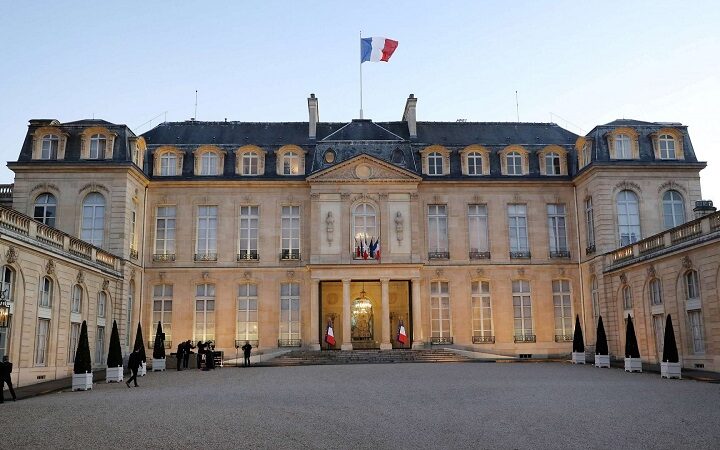 قصر الإليزيه مقر الرئاسة الفرنسية