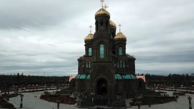 كاتدرائية قيامة المسيح الخاصة بالقوات الروسية المسلحة في موسكو