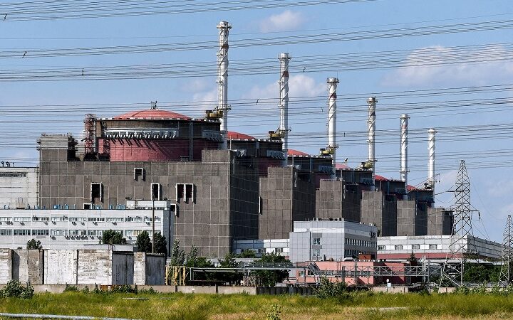 محطة زابوريجيا النووية في أوكرانيا