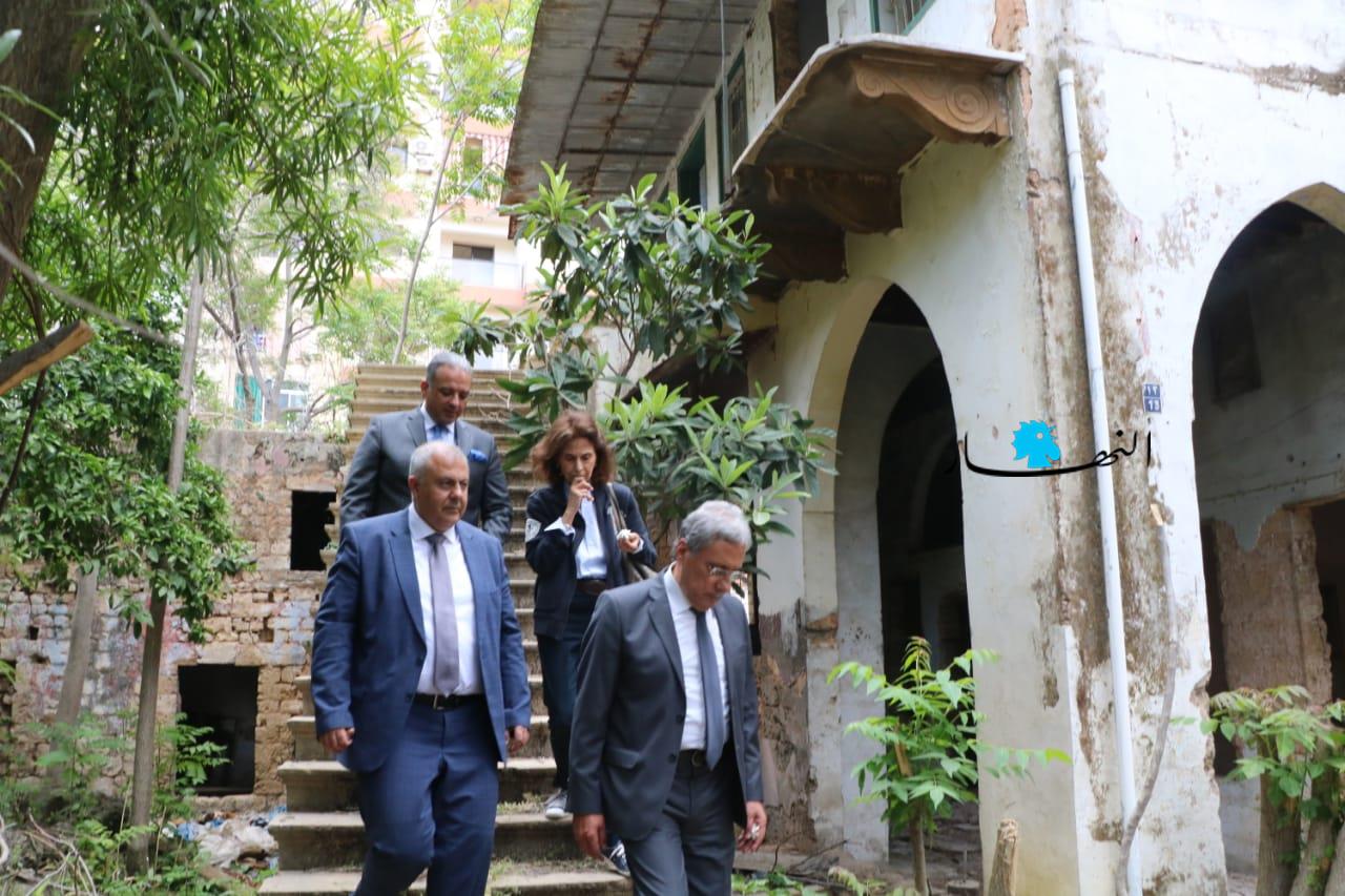 وزيرا الثقافة والعدل ومحافظ بيروت تفقدوا منزل فيروز في زقاق البلاط
