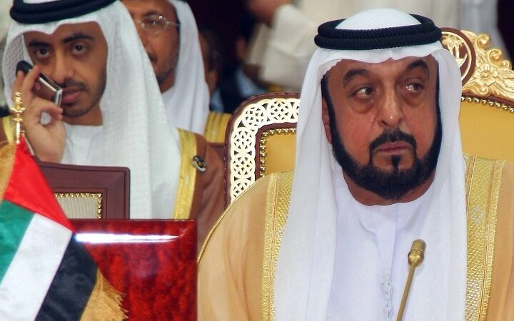 خليفة بن زايد رئيس الإمارات