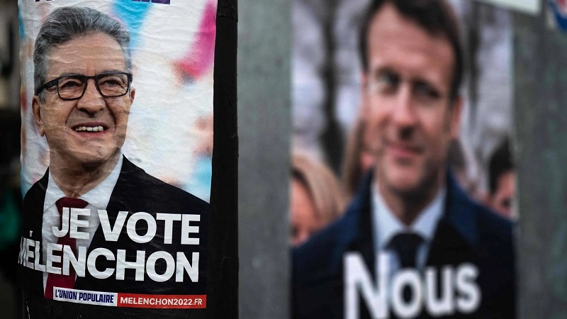 الإنتخابات التشريعية الفرنسية.. إيمانويل ماكرون و جان لوك ميلنشون