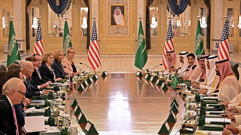 قمة سعودية - أميركية في جدة