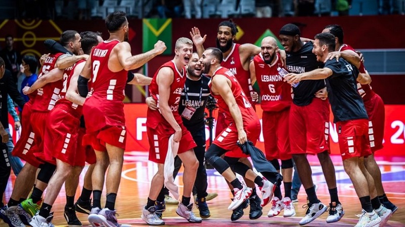 منتخب لبنان لكرة السلة يفوز على الأردن