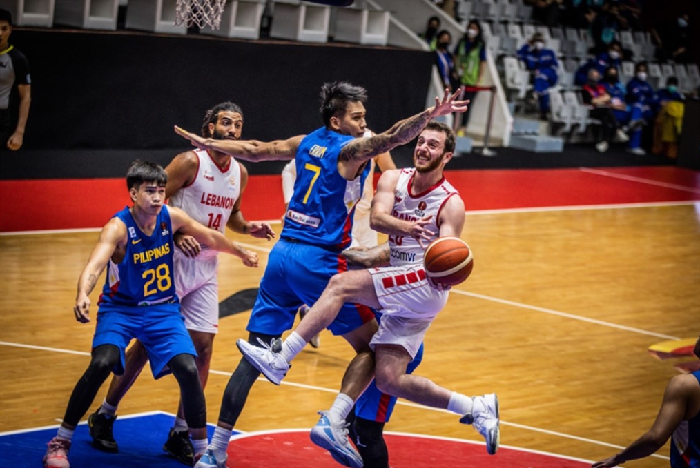 منتخب لبنان لكرة السلة يفوز على الفلبين