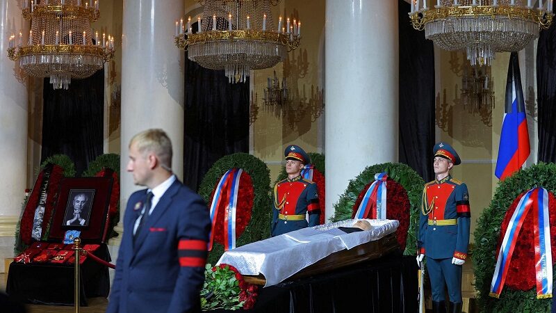 مراسم دفن ميخائيل غورباتشوف