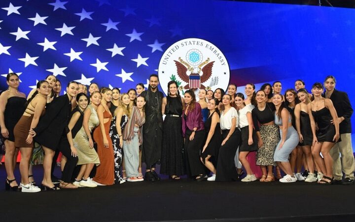 "مياس" قدمت رقصة حديثة في السفارة الأميركية