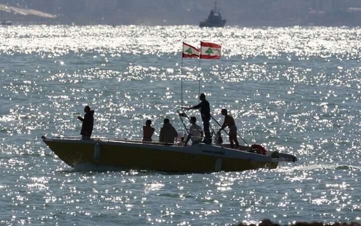 حدود لبنان و إسرائيل البحرية