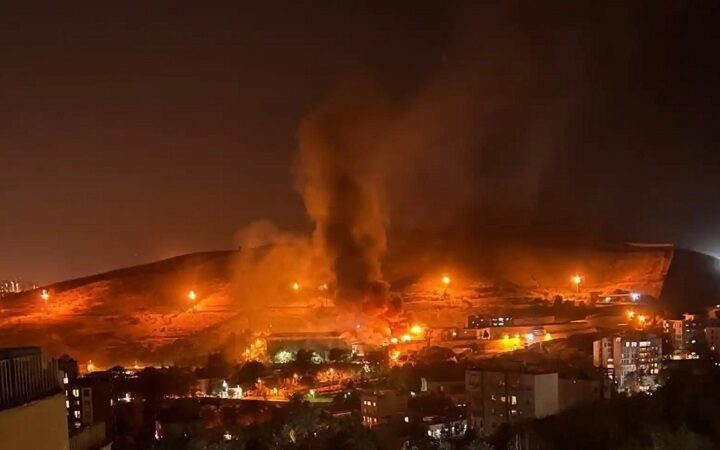 حريق في سجن "إوين" بإيران
