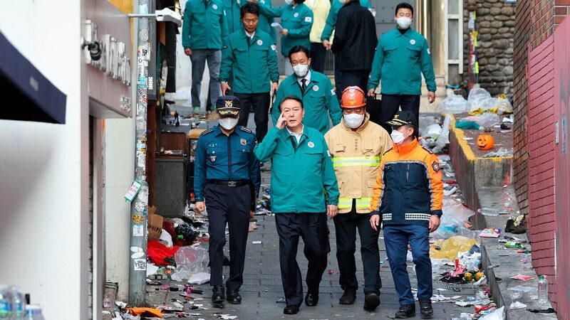 عشرات القتلى بحشد جماهيري في عيد "الهالوين" في عاصمة كوريا الجنوبية