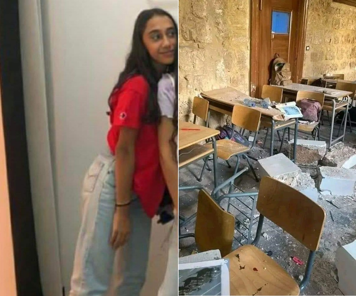 وفاة الطالبة ماغي محمود بإنهيار سقف مدرسة في جبل محسن