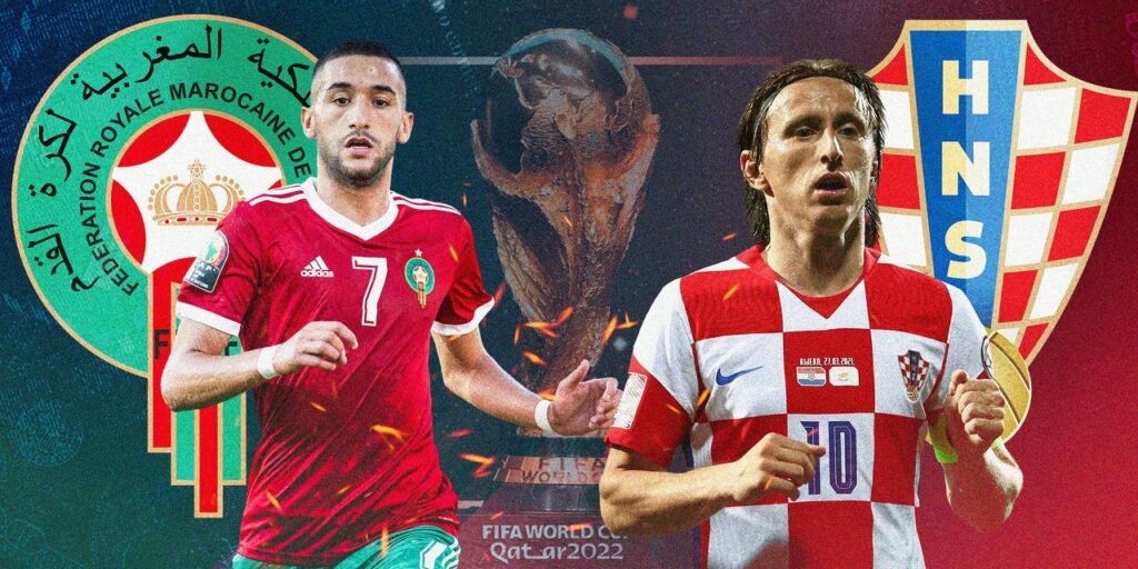 كرواتيا - المغرب / كأس العالم - مونديال قطر 2022 Fifa World Cup - Qatar 2022