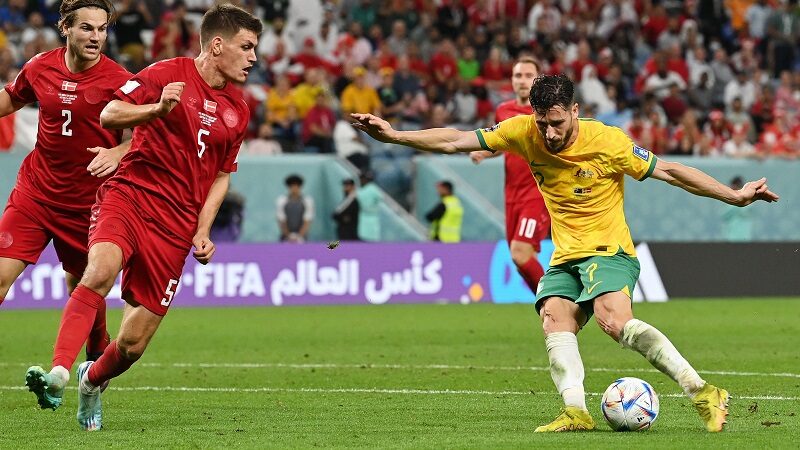 أستراليا - الدنمارك / كأس العالم - مونديال قطر 2022 Fifa World Cup - Qatar 2022