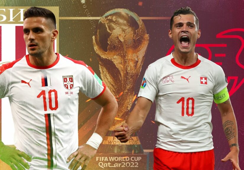 صربيا - سويسرا / كأس العالم - مونديال قطر 2022 Fifa World Cup - Qatar 2022