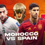 إسبانيا - المغرب / كأس العالم - مونديال قطر 2022 Fifa World Cup - Qatar 2022
