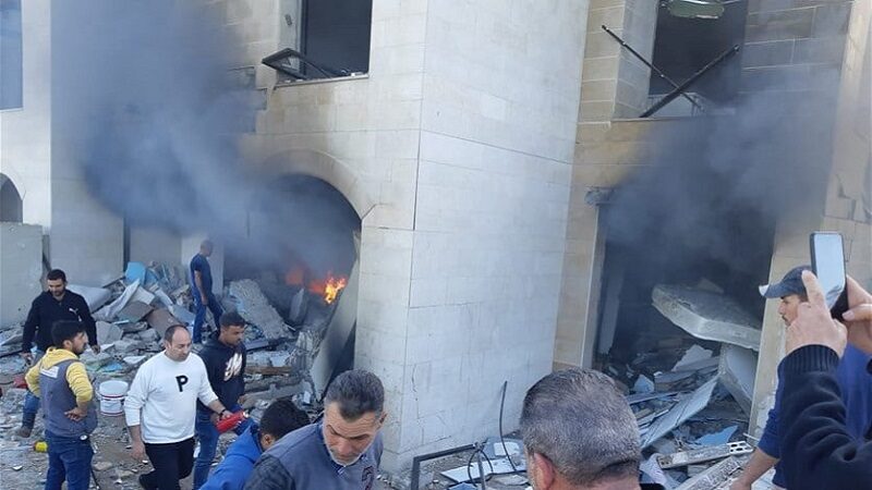 إنفجار خزان غاز في بيت مسك المتن
