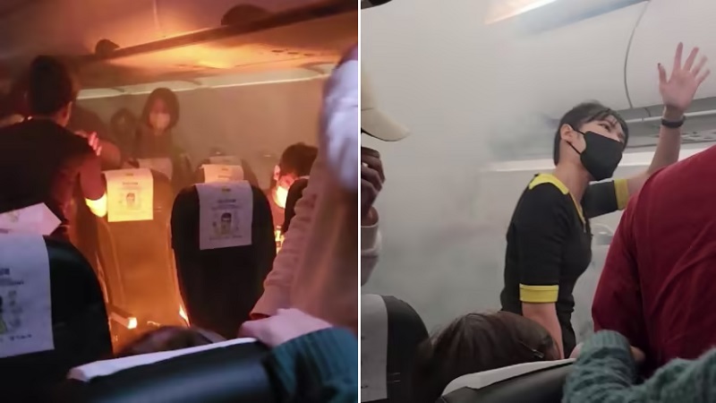 حريق على متن طائرة ركاب متجهة من تايوان إلى سنغافورة