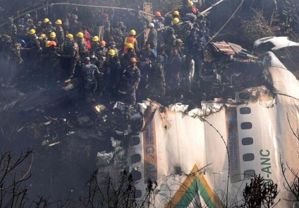 تحطم طائرة مدنية في نيبال