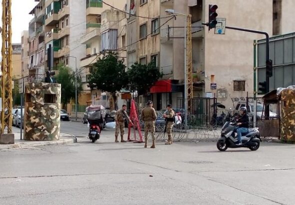 الجيش اللبناني يغلق مداخل عين الرمانة والشياح - لبنان